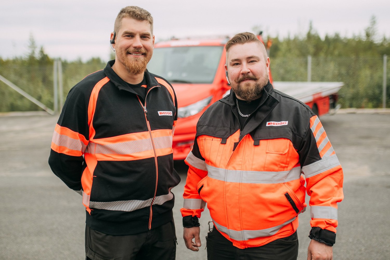 Siivikko ja Juujärvi - hinausautonkuljettajat REDGOlla