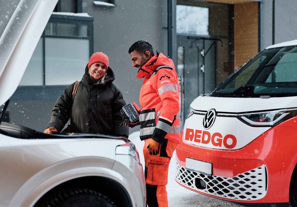 REDGO Hinauspalvelu apukäynnistys